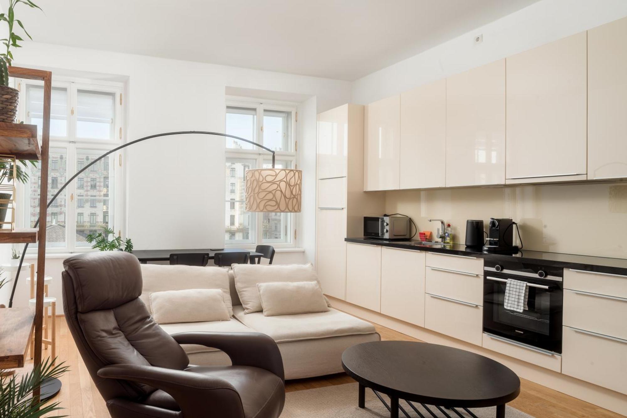 Stylish Designer Apartment At The Center Of Vienna Naschmarkt المظهر الخارجي الصورة